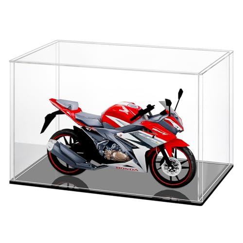 Vetrina In Acrilico Trasparente, Teca Plexiglass Cubo Contenitori Scatola Vetrina Espositiva Per Modellismo, Collezionismo, Statuette (30X20X15 Cm)