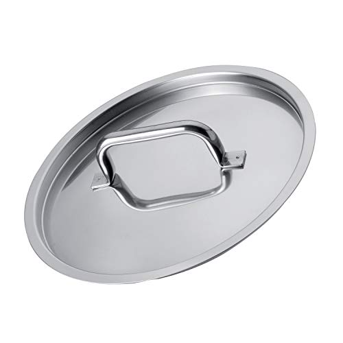 Piazza Coperchio, Acciaio Inossidabile, Silver, Diametro 16 Cm