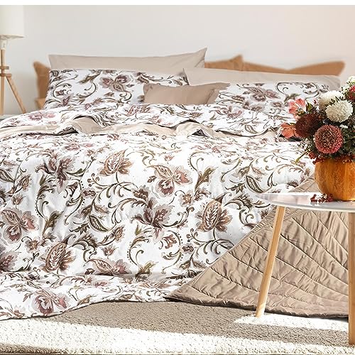 Happidea Trapunta 300Gr Collezione Autunno-Inverno 2023/24 100% Cotone Made In Italy (Matrimoniale 260X260, Roffel Naturale)