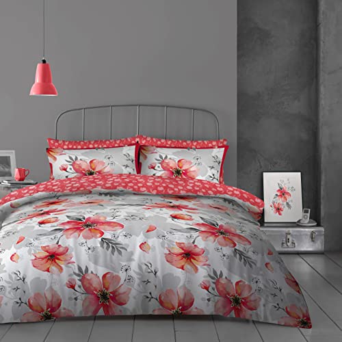 Super Dreamer Set Completo Di Biancheria Da Letto Con Stampa, 4 Pezzi, Copripiumino Matrimoniale + Lenzuolo Con Angoli + Federa In Tessuto Di Policoto