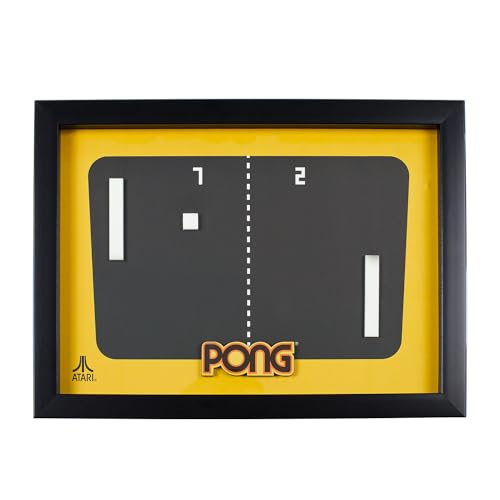 Thumbsup! - Decorazione Da Parete Ufficiale Atari, Collezione Autentica Di Pong Per Gaming, Carta Da Parati Per Gaming, Decorazione Per Sala Da Gioco