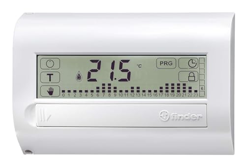 Cronotermostato Da Parete Settimanale Bianco
