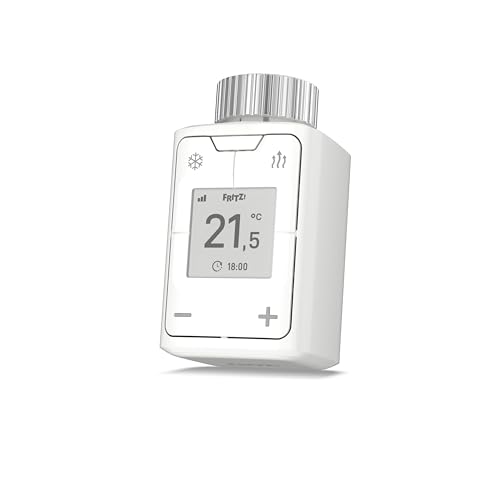 Fritz! Avm Dect 302 Termostato Intelligente Per Un Riscaldamento Efficiente E Ottimale Comfort Per La Tua Smart Home, Funziona Con I Radaitori Più Com