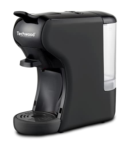 Techwood Caffettiera Expresso Multi-Capsule, Nero