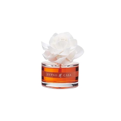 Hypno Casa Diffusore A Bastoncini Con Fiore Bianco Rosa 60Ml Dolce Mandarino