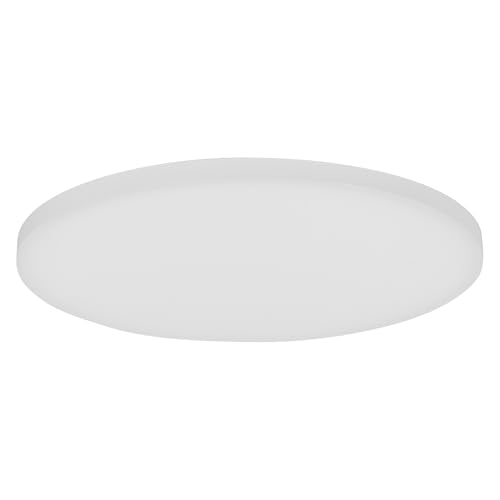 Ledvance Planon Frameless Round, Bianco Con Tecnologia Led Avanzata, 28 W, Rotondo (Diametro 450 Mm), Colore Della Luce Bianco Caldo A 3000 K, Corpo I