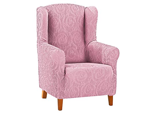 Martina Home Indiana Copripoltona Sillón Relax, Salmón, Orejero