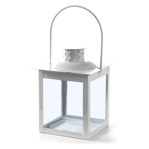 Lanterna Bianca Aca 12X12X15Cm 732829