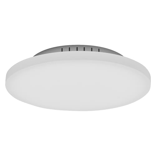 Ledvance Planon Frameless Apparecchio Rotondo Bianco Con Tecnologia Led Avanzata, 19 W, Forma Rotonda (Diametro 300 Mm), 3000 K, Corpo In Alluminio, D