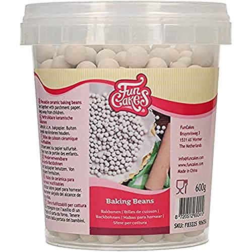 Funcakes Porcellain, Plastic, White, Normal