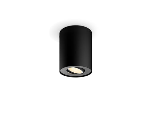 Pillar Hue Ext. Spot Singolo Nero 1