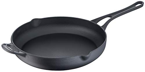 Tefal Jamie Oliver Premium Ghisa D'Acciaio, Padella 28 Cm, Cottura Sicura, Rivestimento Smaltato, Beccucci Versatori, Induzione E2130655