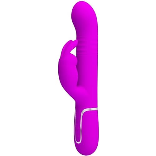 Pretty Love - Vibrador Coale Rabbit Perlas Violeta