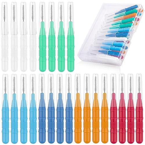 Nviyam Spazzolini Interdentali Gum Travler Kit Scovolini Dentali Scovolino Interdentale Con Coperchio Scovolino Per Pulizia Denti Spazzole Interdental