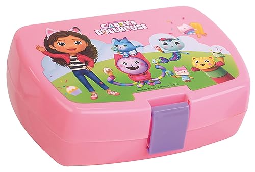 Fun House Gabby Et La Casa Magica Scatola Gouter Per Bambino H.6,5 X L.17 X P.13,5 Cm, Rosa