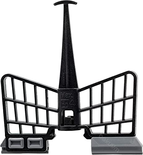 Bakuum Farfalla Per Cecotec Mambo 6090, 8090, 8590, 7090, 9090, 9590, 10070, 10090, 12090, 12090 Avana, Silver, Black. Accessori E Ricambio Robot Cuci