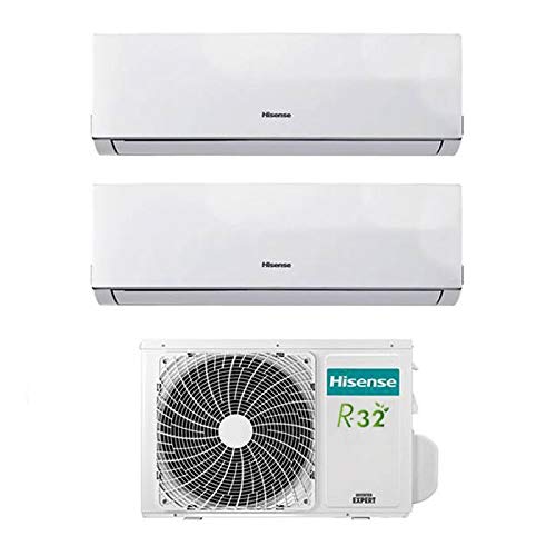 Condizionatore Climatizzatore Dual Split Inverter Hisense New Comfort 7000+9000 7+9 Btu A++ 2Amw46U4Sgd1