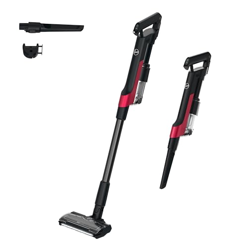 Hoover Hf2 Aspirapolvere Senza Fili Ultraleggero, Powertime 500, Tecnologia Di Compattazione Polvere Per Aumentare La Potenza Di Aspirazione, Spazzola