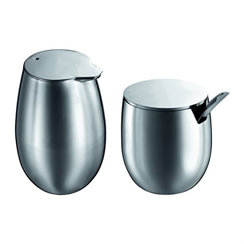Bodum Set Zuccheri/Latte, Acciaio Inossidabile, Brillante