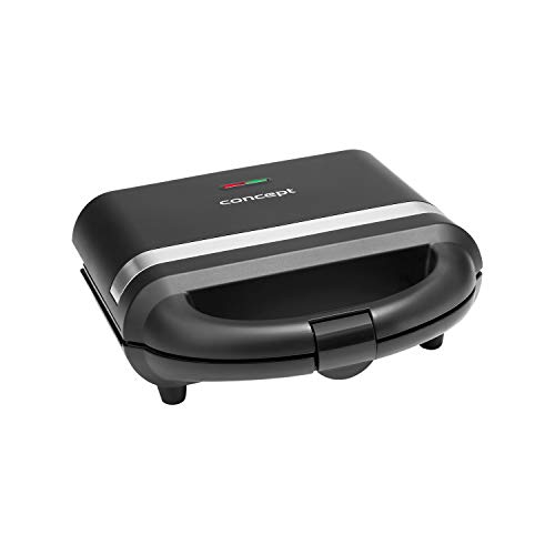 Concept Sv3052 700W Sandwichera Due Forme Elettrodomestici Panini Per La Casa (Quadrato)