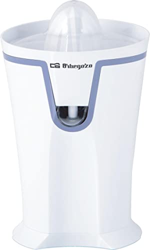 Orbegozo Potenza 40 W Spremiagrumi Succo Elettrico Di Arance, Sistema Di Estrazione Continua E Antigoccia, 2 Coni Per Pezzi Di Diverse Dimensioni, Rot