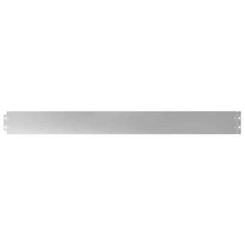 Vidaxl Bordure Per Prato 10 Pz 10X103 Cm Acciaio Zincato, Bordatura Del Giardino, Bordatura Per Prati Erbosi, Bordatura Del Sentiero