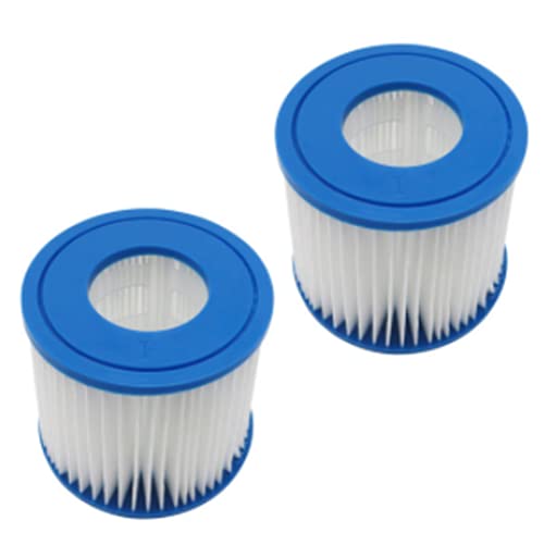Yanban Cartuccia Filtro Piscina Compatibile Con Best-Way 58381 Pompa Filtro, Confezione Da 2 Filtro Di Ricambio Compatibile Con Flowclear Tipo I
