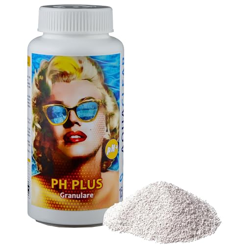 Aquaclear - Ph Plus - Incrementatore Ph Granulare Regolatore Ph Per Piscina E Spa 1Kg - 100% Qualità Italiana