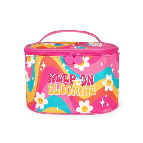 Legami - Beauty Case Hello Beauty, Borsa Per Trucchi Spaziosa, Chiusura A Zip, Tasche Interne, Fascette Porta Pennelli, Beauty Case Da Viaggio, Tema D