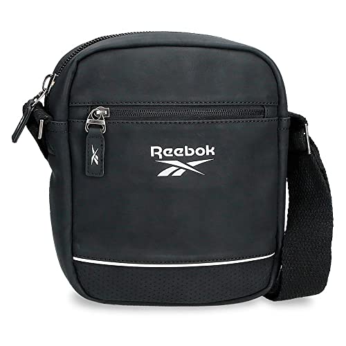 Borsa A Tracolla Media Reebok Cincinnati Nera 17X22X6 Cm In Finta Pelle
