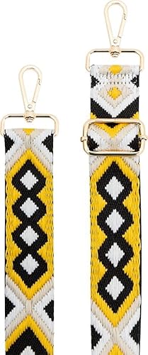 Bandoulière Téléphone Universelle Lanière Brésilienne Jaune Et Noire Bigben