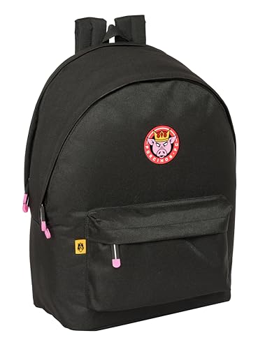 Safta Kings League - Zaino Per Laptop Da 15,6" E Usb, Ideale Per Giovani Di Diverse Età, Tessuto Riciclato, Comodo E Versatile, Qualità E Resistenza, 