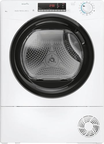 Croe H10A2Tbe-S - Asciugatrice Con Pompa Di Calore, 10 Kg, Caricamento Frontale, Classe Energetica A++