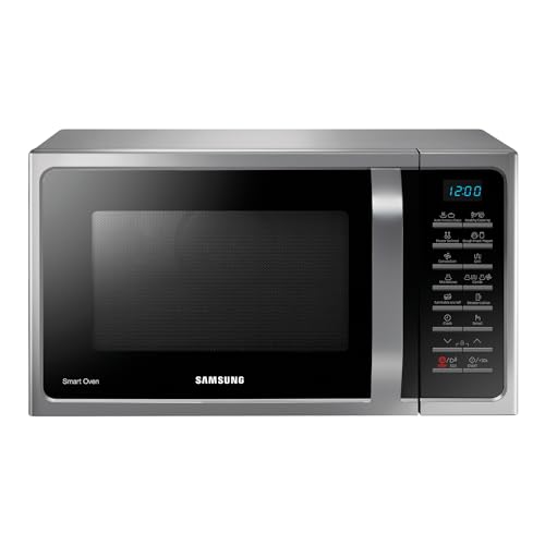 Samsung Forno A Microonde Combinato A Libera Installazione Smartoven Mc28H5015Cs/Et, Cottura Ventilata, Microonde + Grill 900 W + 1500 W, 28 L, 52L X