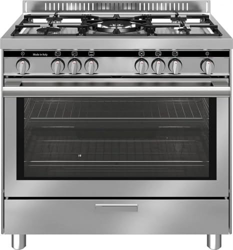 St965Vi - Cucina A Gas Con Forno Elettrico, 90X60 Cm, Classe Energetica A