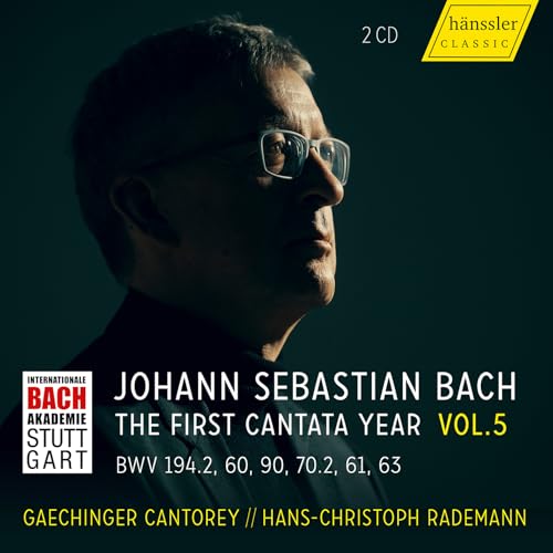 Vision.Bach - The First Cantata Year, Vol. 5 (Bwv 194.2, 60, 90, 70.2, 61, 63)