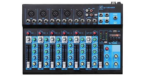 Q Mixer Series Oqan Mixer Q7 Mk2 Usb