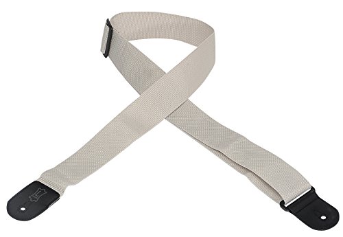 M8Poly Tracolla Per Chitarra In Polipropilene Grigio Logo Levy'S