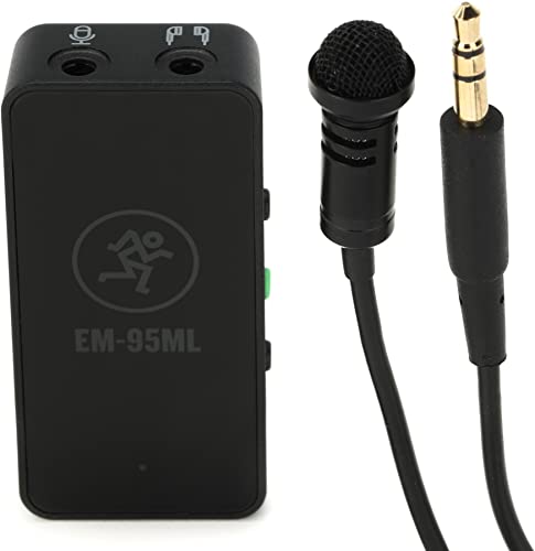 Mackie Microphone Lavalier With Preamp For Phone And Camera