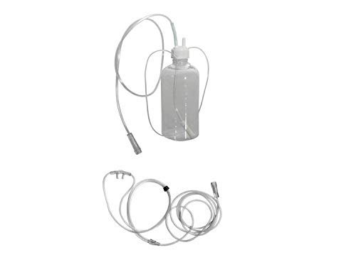 Kit Umidificatore Gorgogliatore E Cannula Nasale Per Ossigenoterapia
