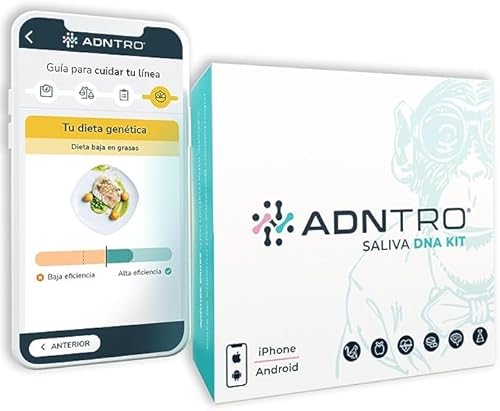 Adntro Test Del Dna Test Genetico Online Include: Origini E Antenati + Nutrizionale + Intolleranze + Sport + Longevità + Curiosità | Espandibile: Salu