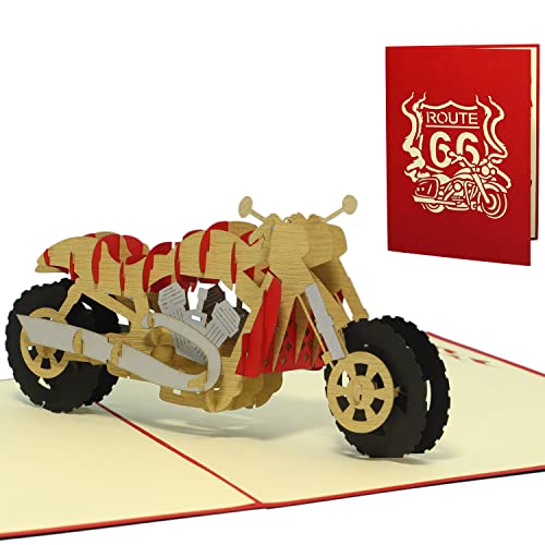Lin Pop Up 3D Biglietti Di Auguri, Caschi, Biglietti Di Auguri Biglietti Di Compleanno Buono Karten Frecce (Grande)