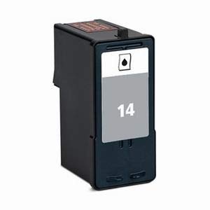 Cartucho De Tinta Remanufacturado Para Lexmark 14Xl Negro 18C2090E