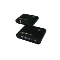 Exsys Ex-1445 Network Transmitter & Receiver Nero Moltiplicatore Di Rete