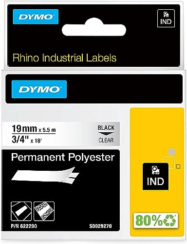 Dymo Id1-19 Transparent (Polyester)