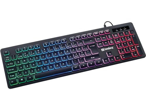 Sandberg 640-32 Tastiera Usb Qwerty Nordic Nero