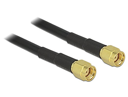 Delock Cable De Antena Rp-Sma Macho Rp-Sma Macho Lmr195 5 M