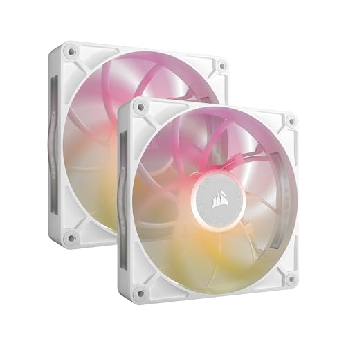 Corsair Icue Link Rx140 Max Rgb 140Mm Pwm Ventaglio Spessos Con Icue Link System Hub – Alta Pressione Statica – Cuscinetto Magnetico A Cupola – Pacche