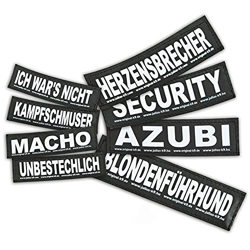 Julius-K9, Patch Originali Intercambiabili