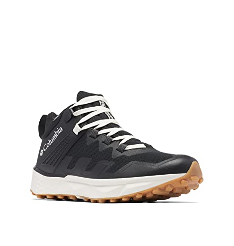 Columbia Facet 75 Mid Outdry, Scarponcini Da Trekking E Da Trekking A Vita Media Uomo, Black/Light Sand 2023, 46 Eu
